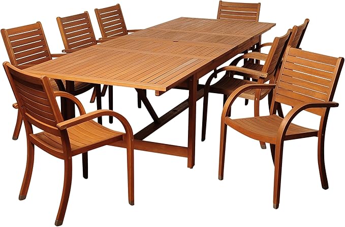 7-Piece Extendable Patio Dining Set