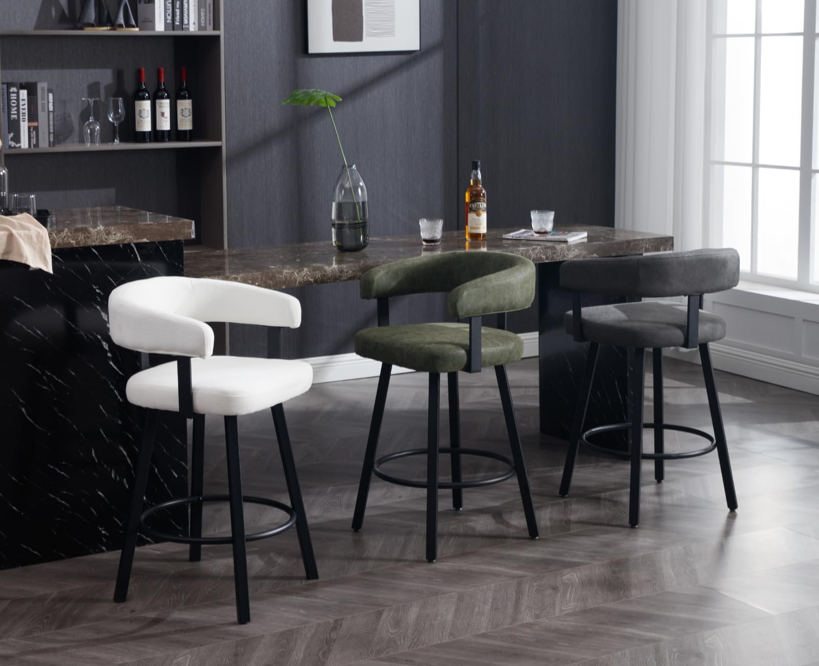 Counter Height Bar Stools Set of 4