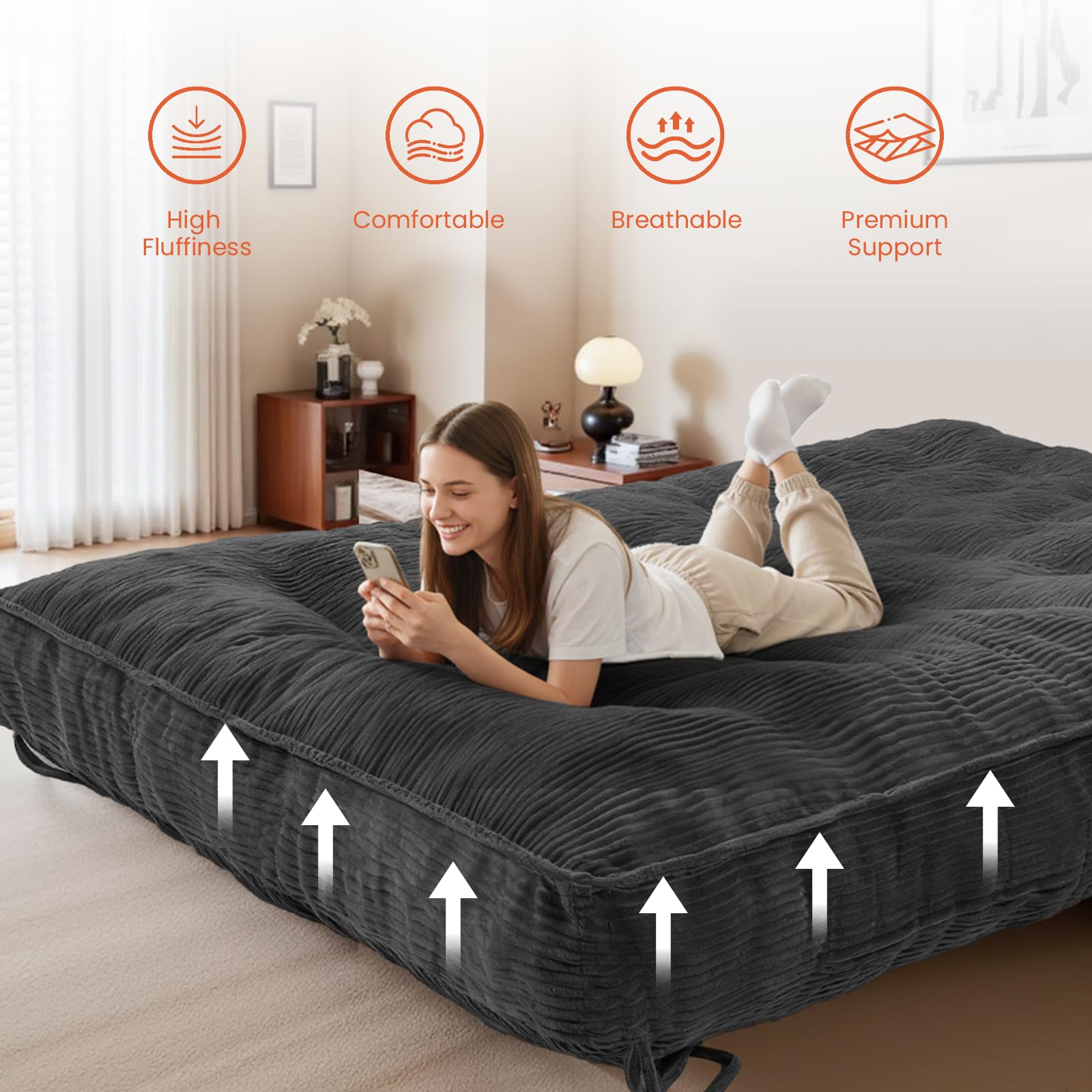 8" Full Size Futon Mattress