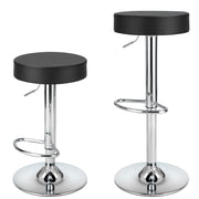 Modern Swivel Bar Stools Set of 2 - Counter Height Adjustable