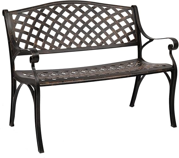 Outdoor Aluminum Garden Bench