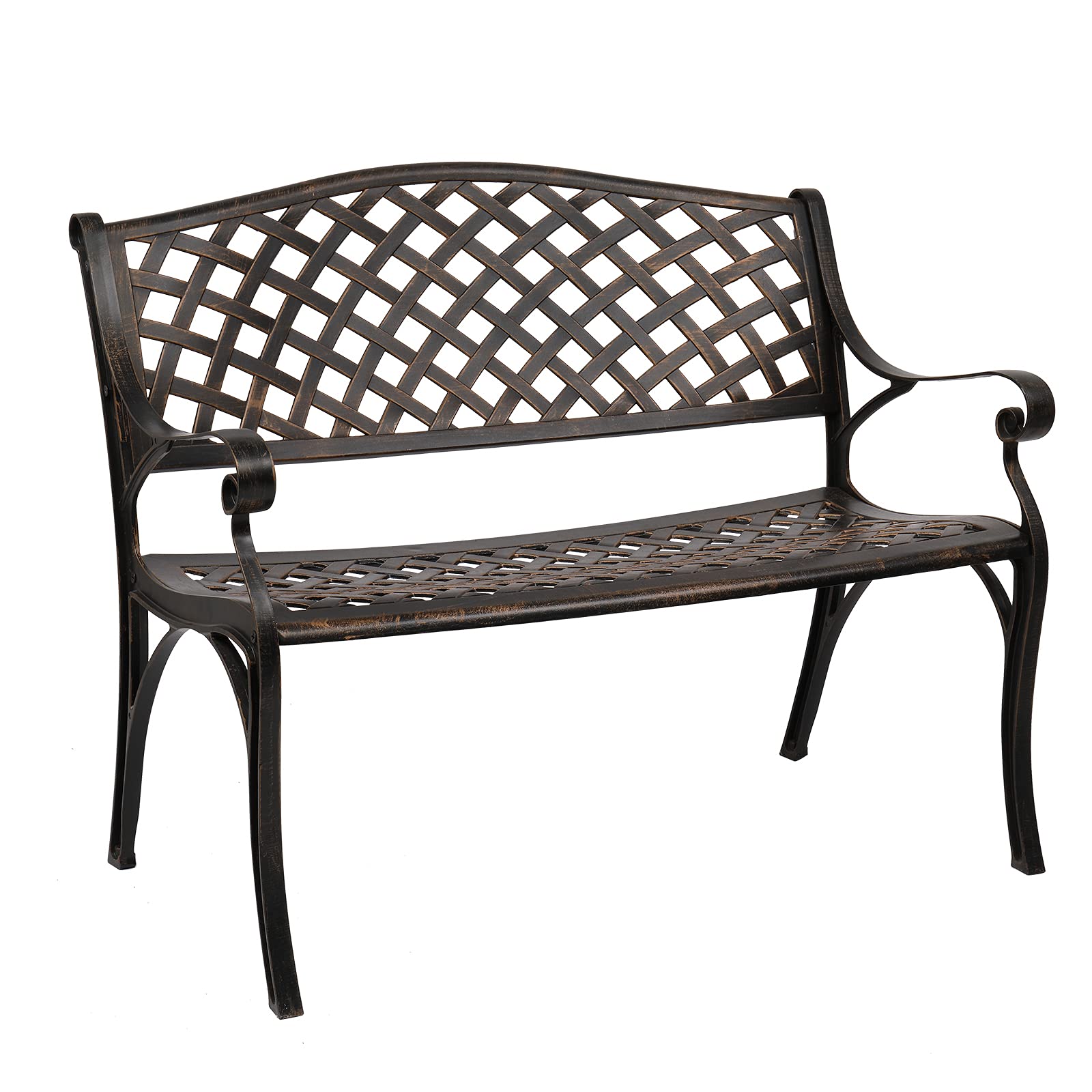 Outdoor Aluminum Garden Bench