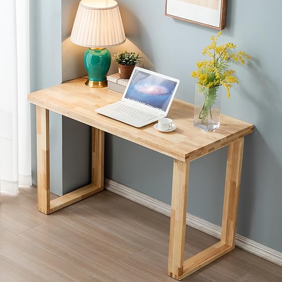 Solid Wood Computer Desk 47 Inch