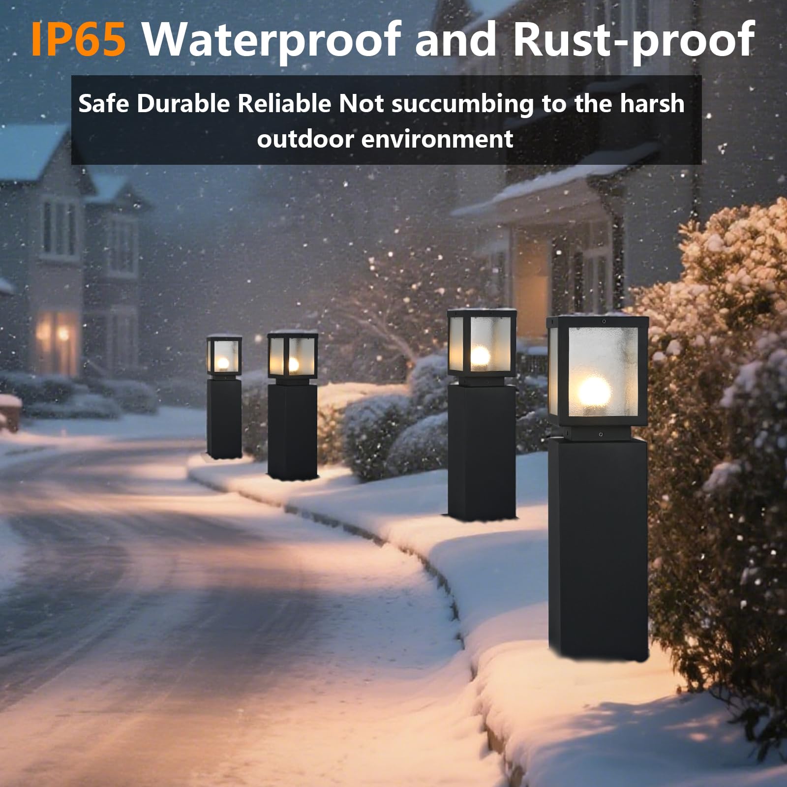 Outdoor Bollard Path Light