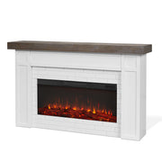 Cravenhall Landscape Electric Fireplace with Mantel