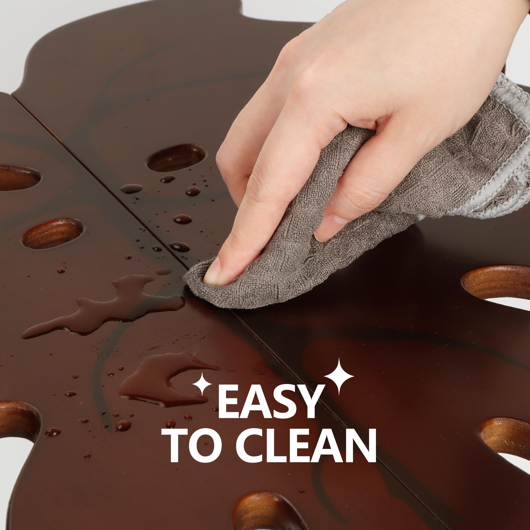 Monstera Leaf Nesting Tables Set of 2