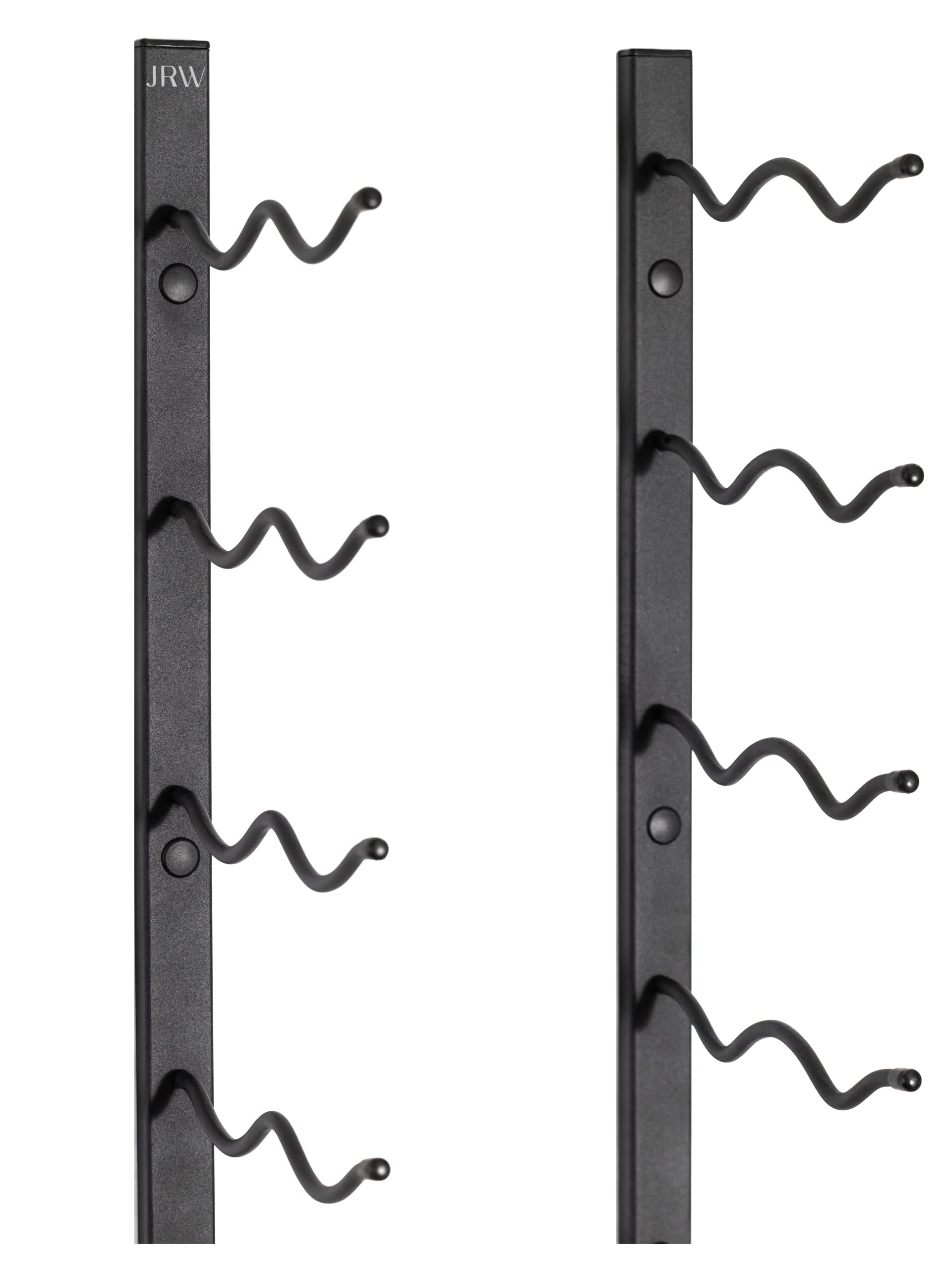 Wall Mounted Metal Wine Rack - 24 Bottle Holder
