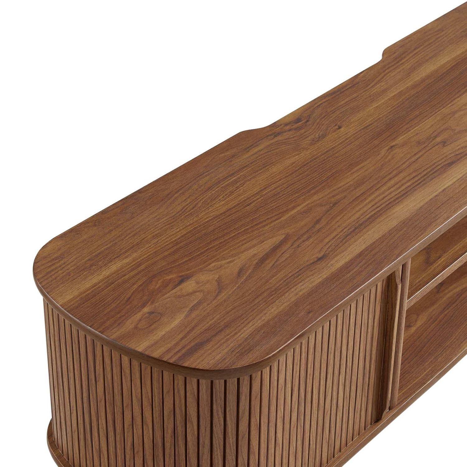 Mid-Century TV Stand Walnut