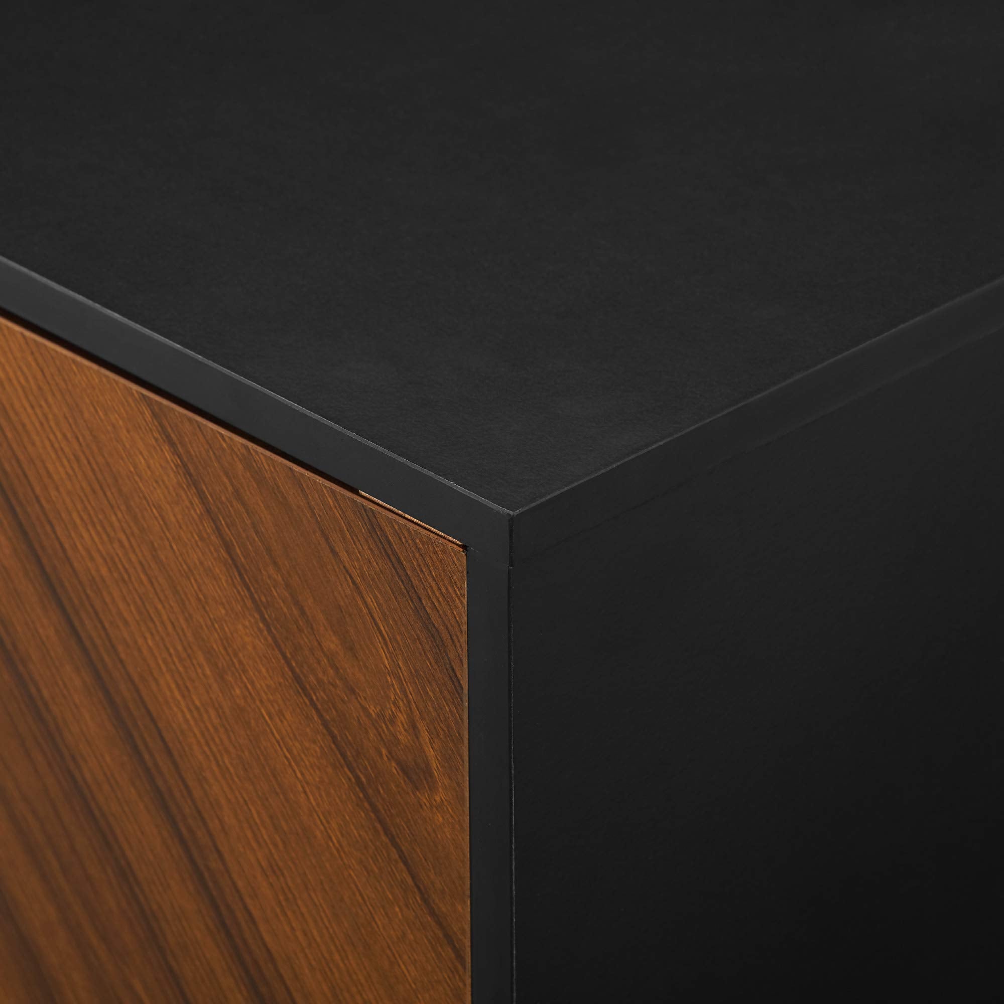 58-Inch Bookmatch Buffet Sideboard with Storage