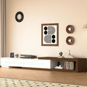 80-115 Inch Extendable TV Stand Entertainment Center