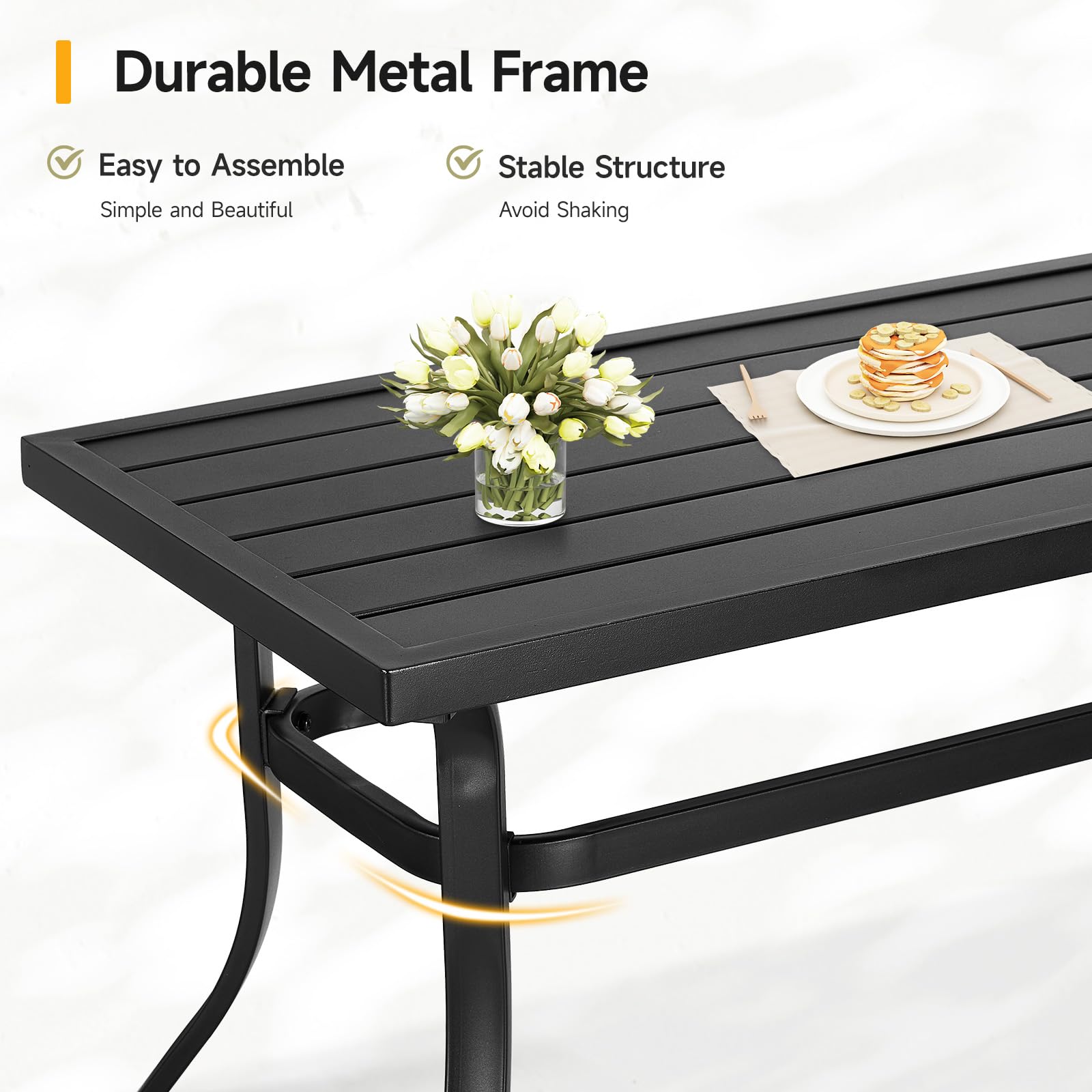 Small Metal Outdoor Coffee Table