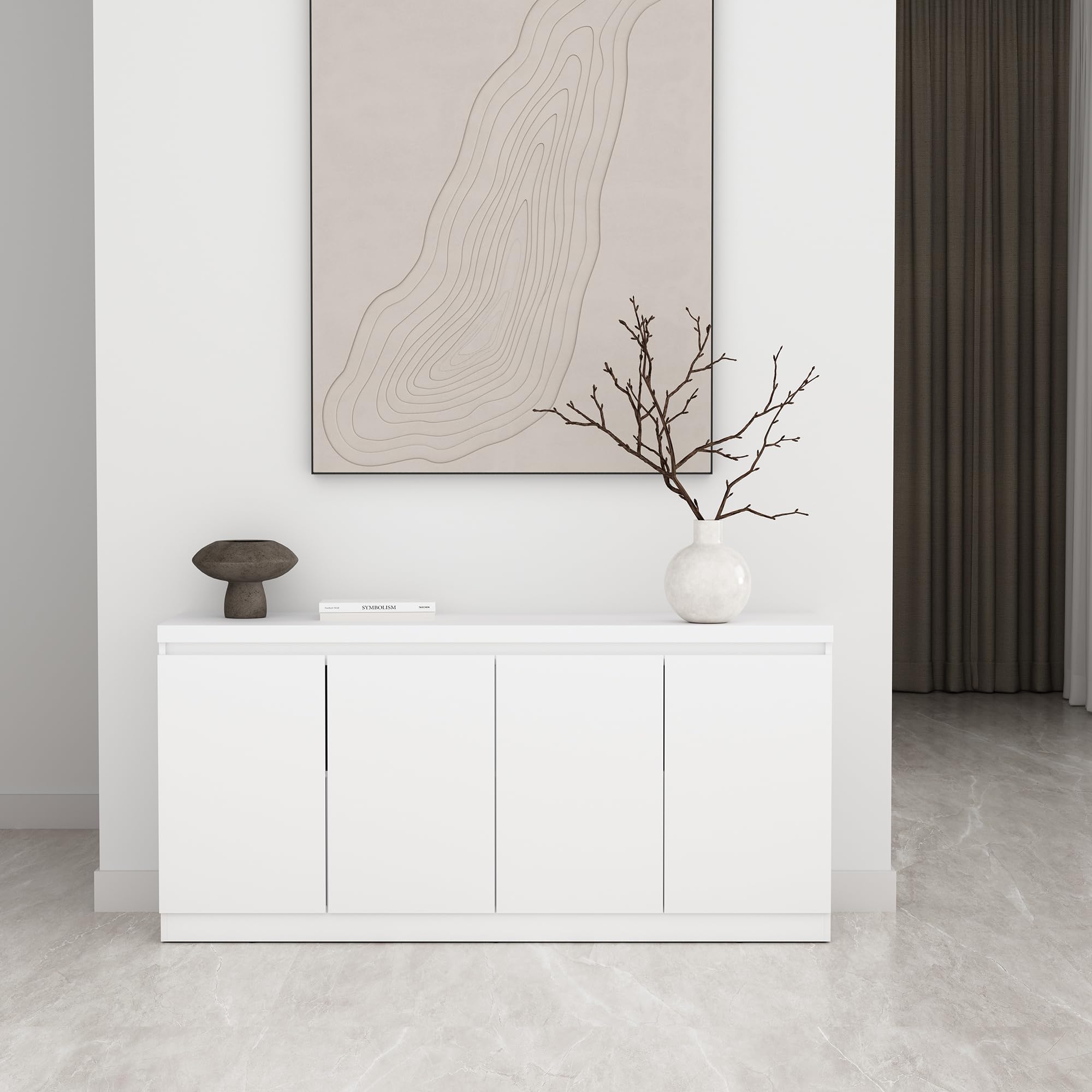 Modern Sideboard Buffet Cabinet with Storage