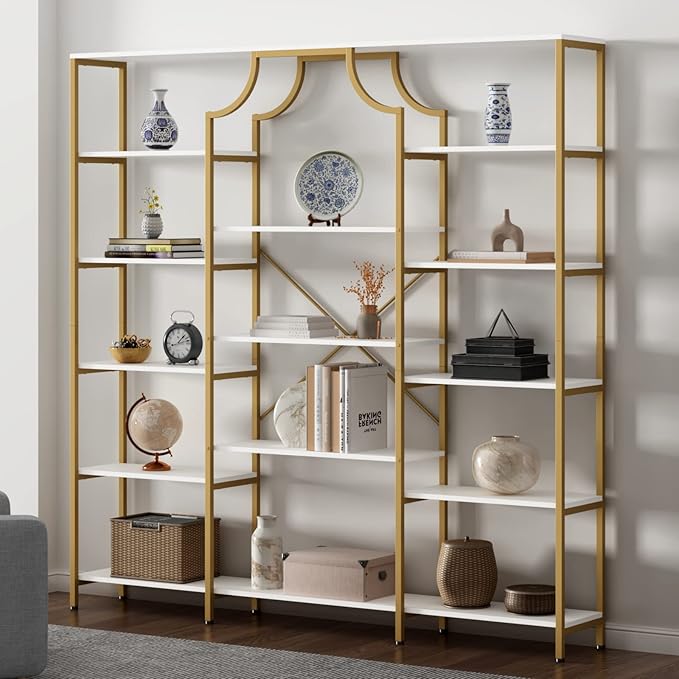 8-Shelf Etagere Bookcase