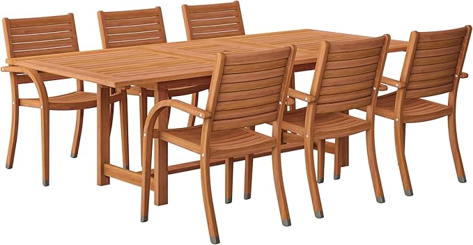 7-Piece Extendable Patio Dining Set