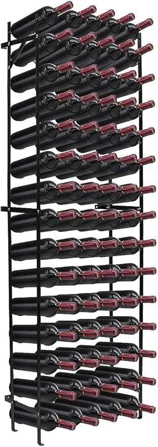75 Bottle Wine Rack Freestanding Floor Storage