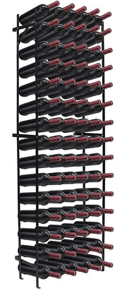 Freestanding Wine Rack 75 Bottle Floor Standing Metal Storage