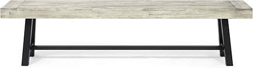 Outdoor Acacia Wood Dining Bench
