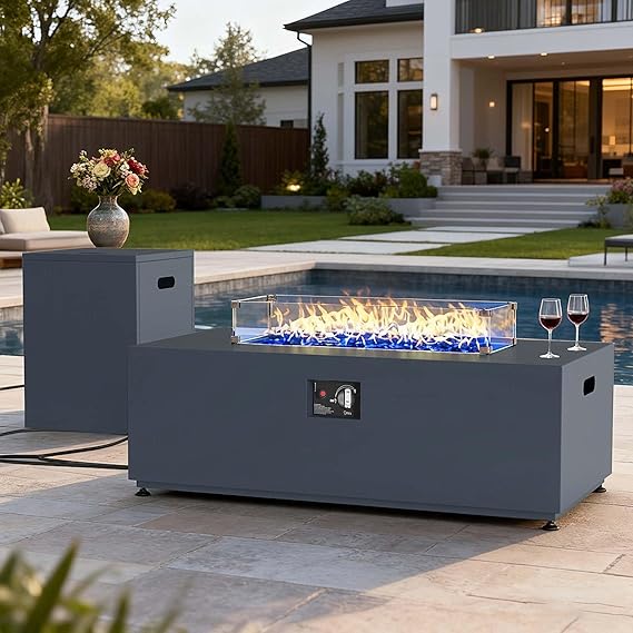 42 Inch Outdoor Fire Pit Table