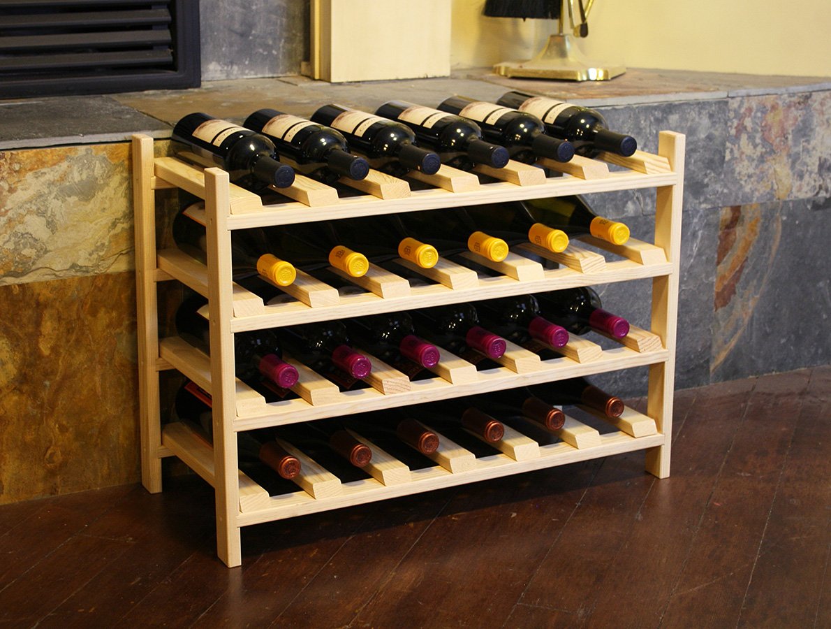 24 Bottle Modular Wine Rack