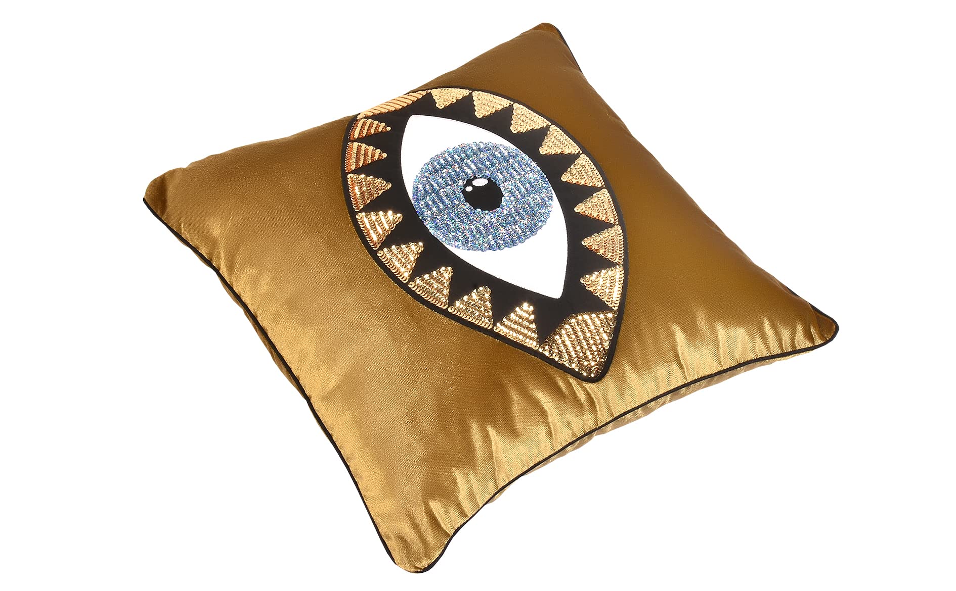 Evil Eye Velvet Throw Pillow Covers Set of 2