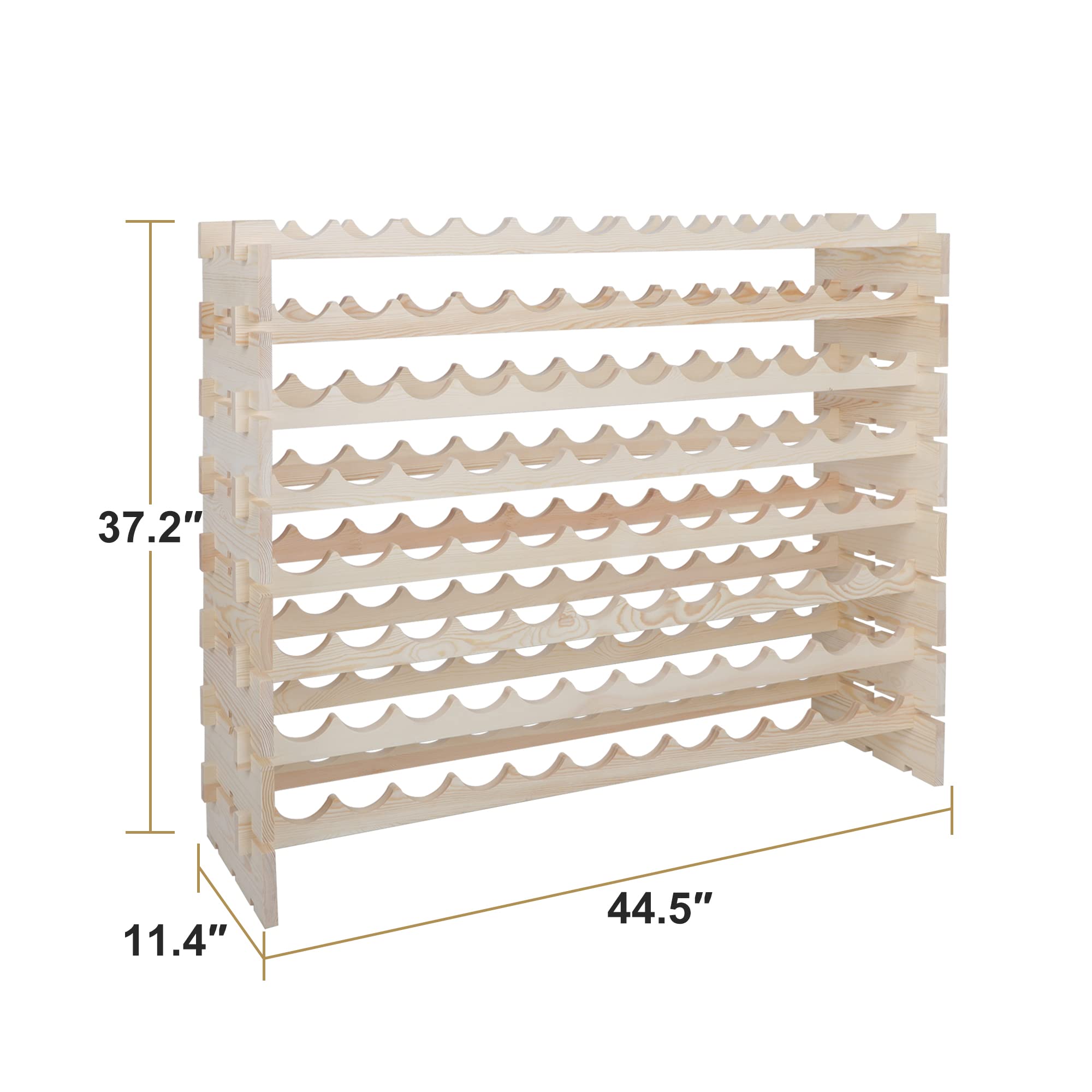 96 Bottle Modular Wine Rack