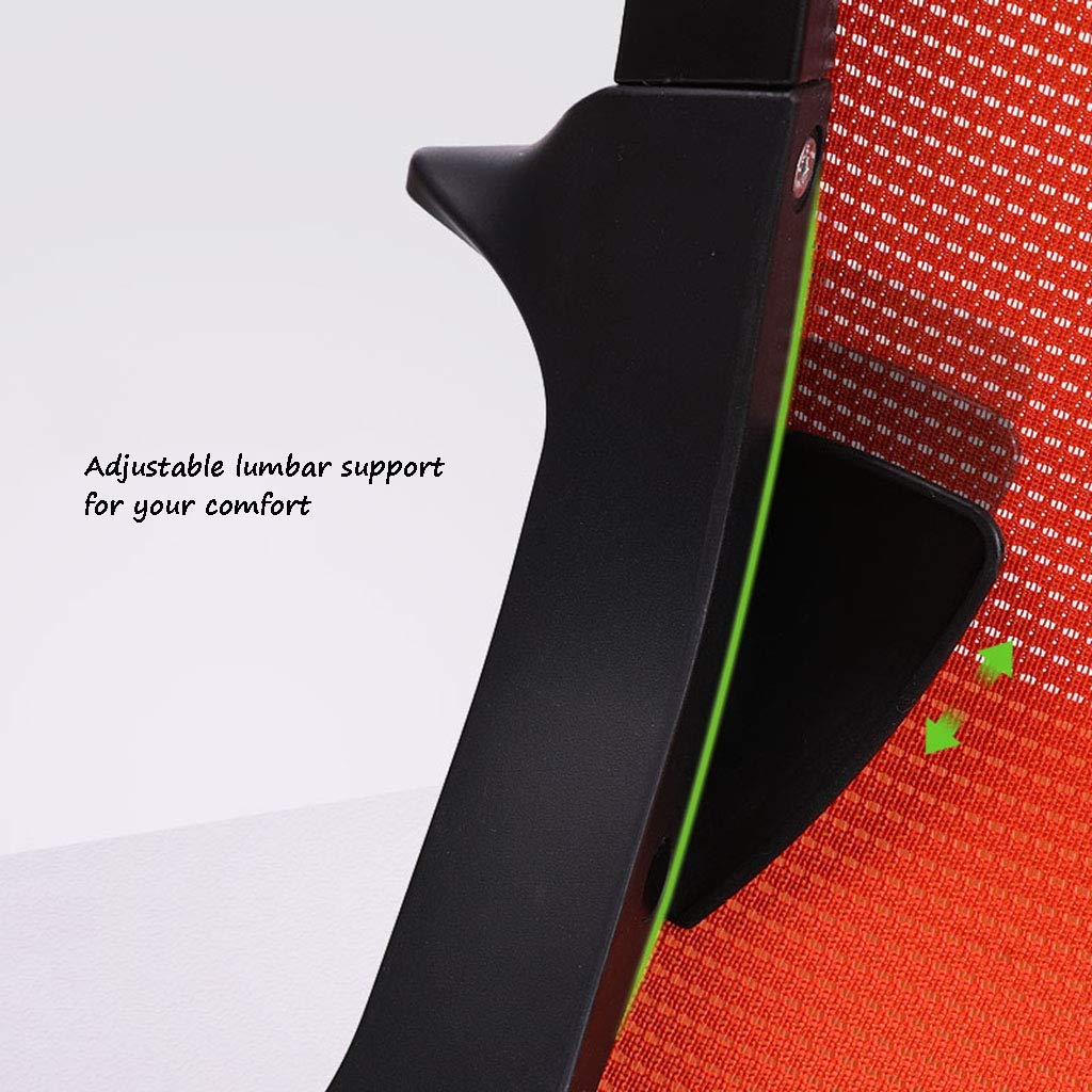 Ergonomic Office Chair with Adjustable Tilt and PU Leather