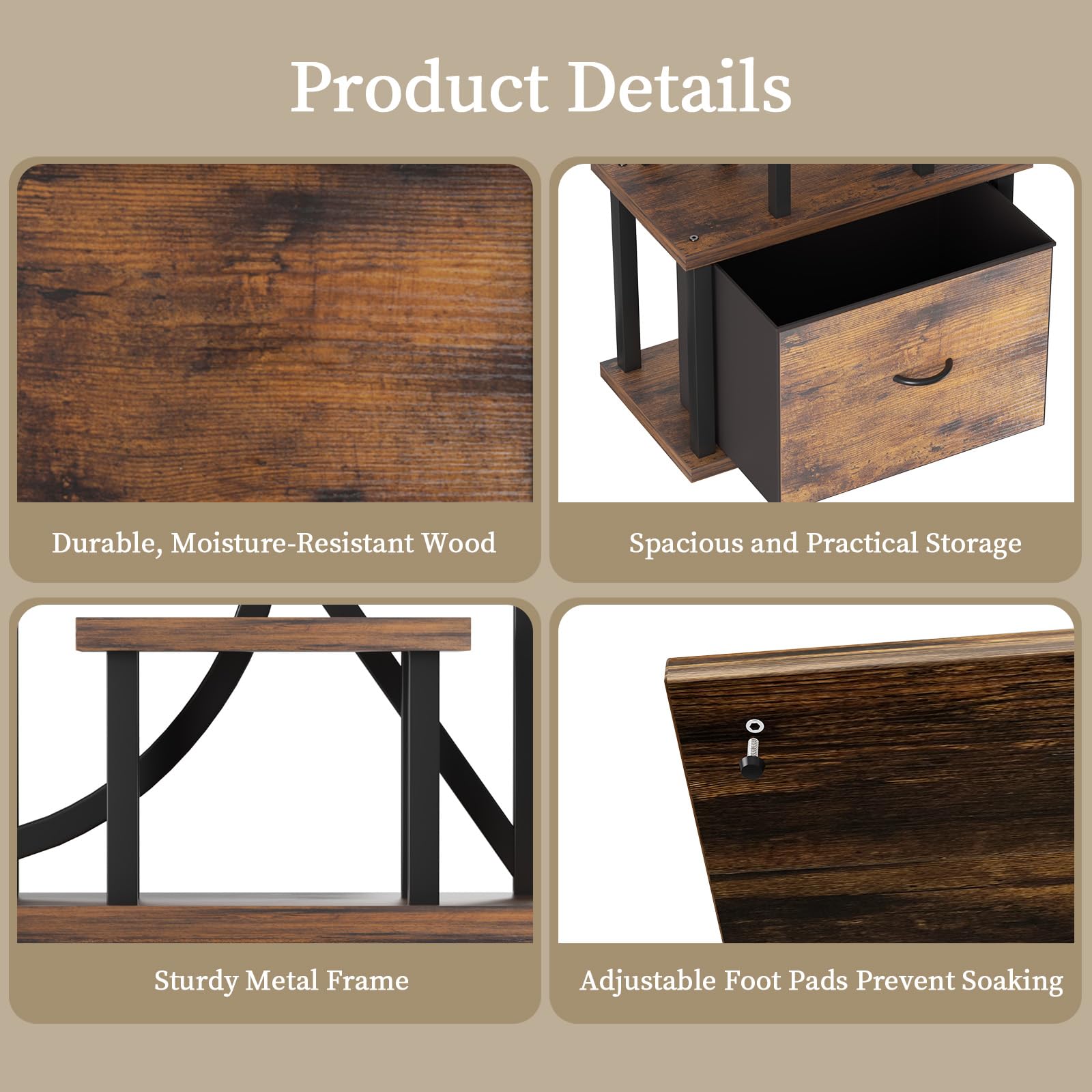 11-Tier Plant Stand with Grow Light