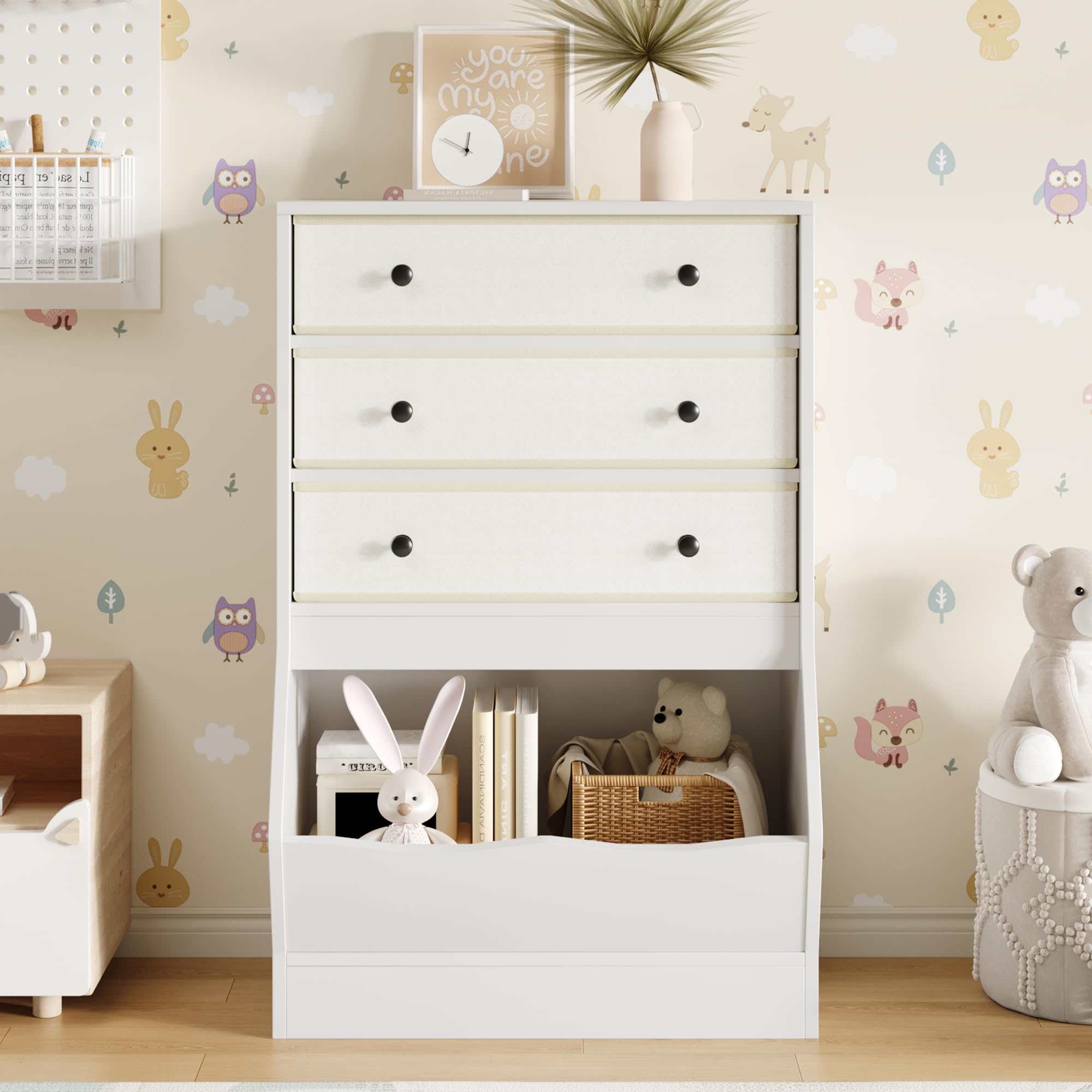 Toy Storage Organizer with Open Cube