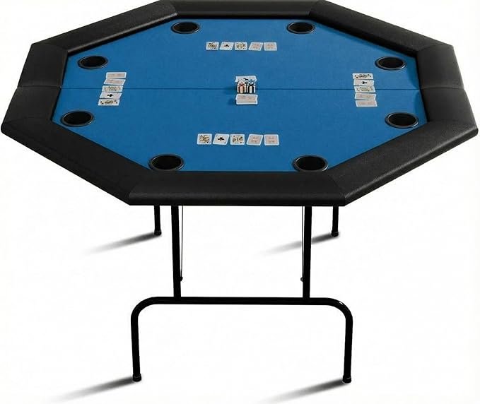 8-Player Octagon Poker Table