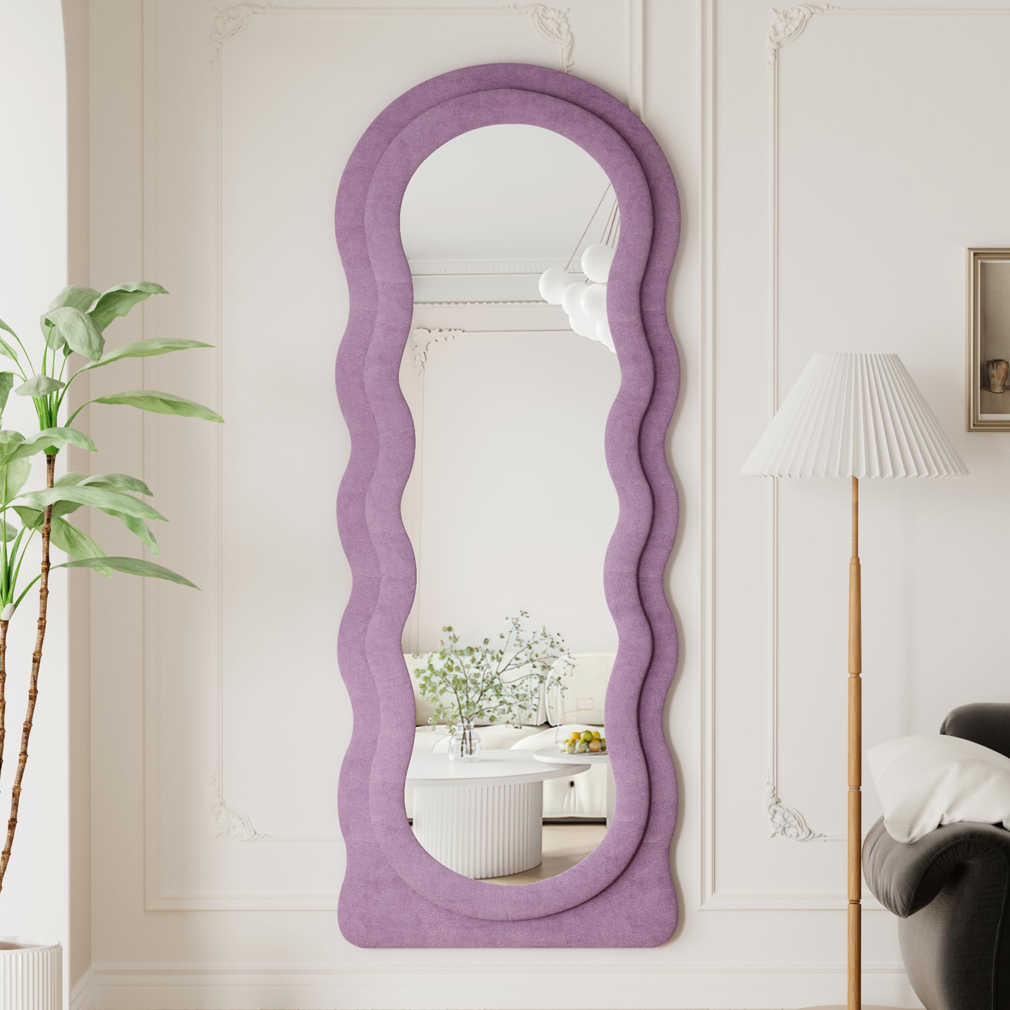 Wavy Full Length Mirror 63x24