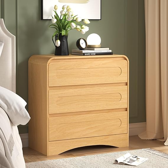 3 Drawer Dresser with Pre-Installed Slides