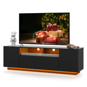 58" LED TV Stand with Storage Cabinets