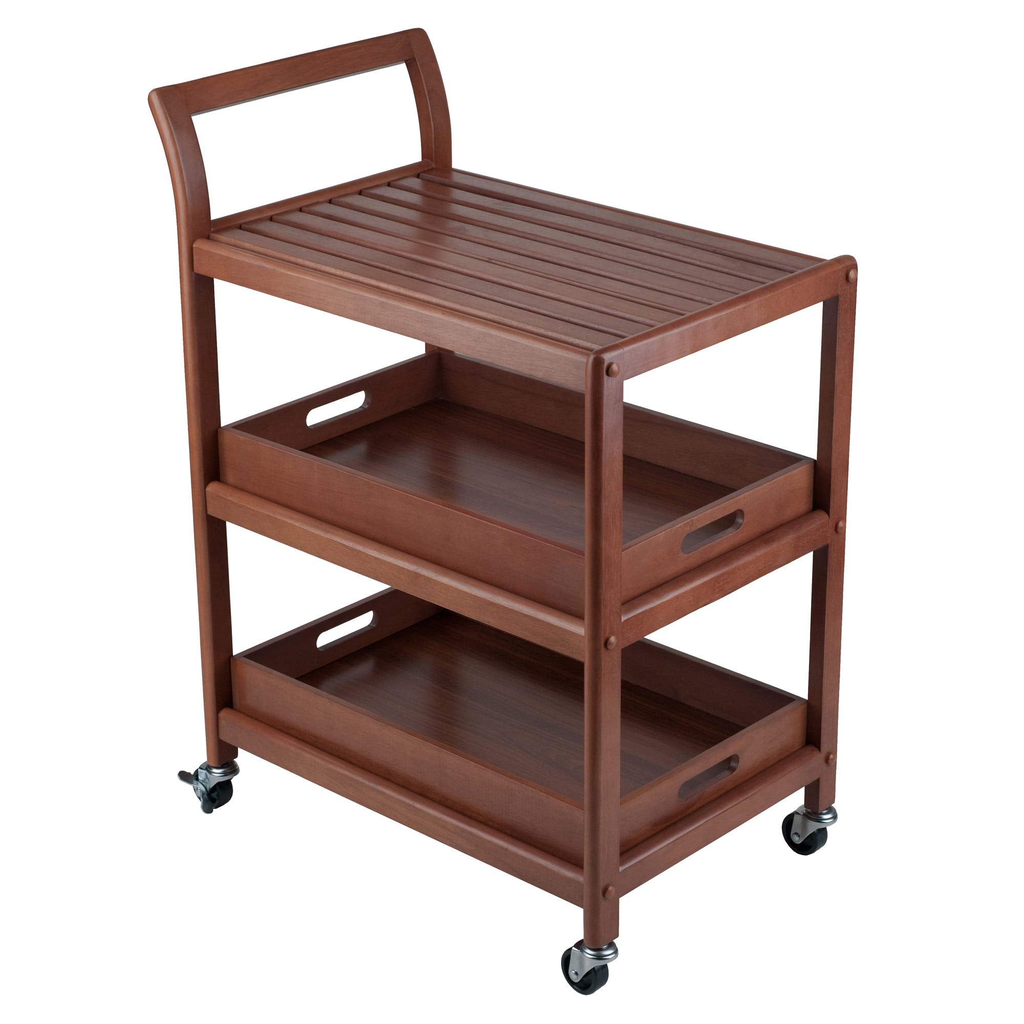 3-Tier Serving Cart with Wheels