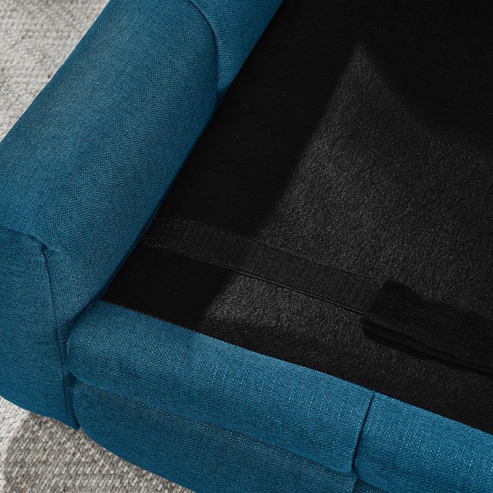 Modern Dog Sofa Bed with Armrests and Backrest