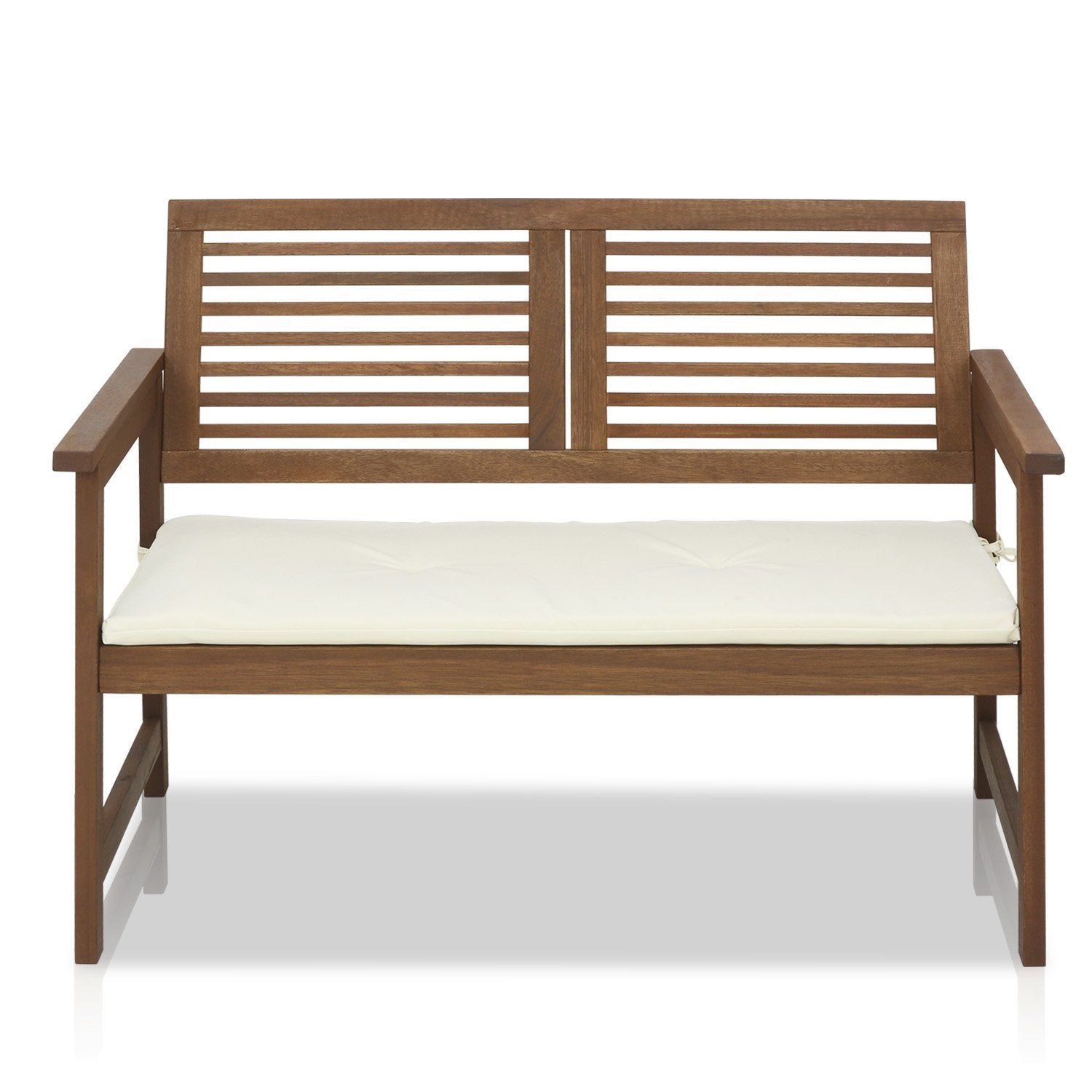 Tioman Hardwood Outdoor Bench with Cushion