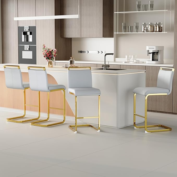 Counter Height Bar Stools Set of 3