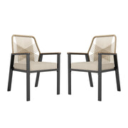 Rattan Dining Chairs Set of 2