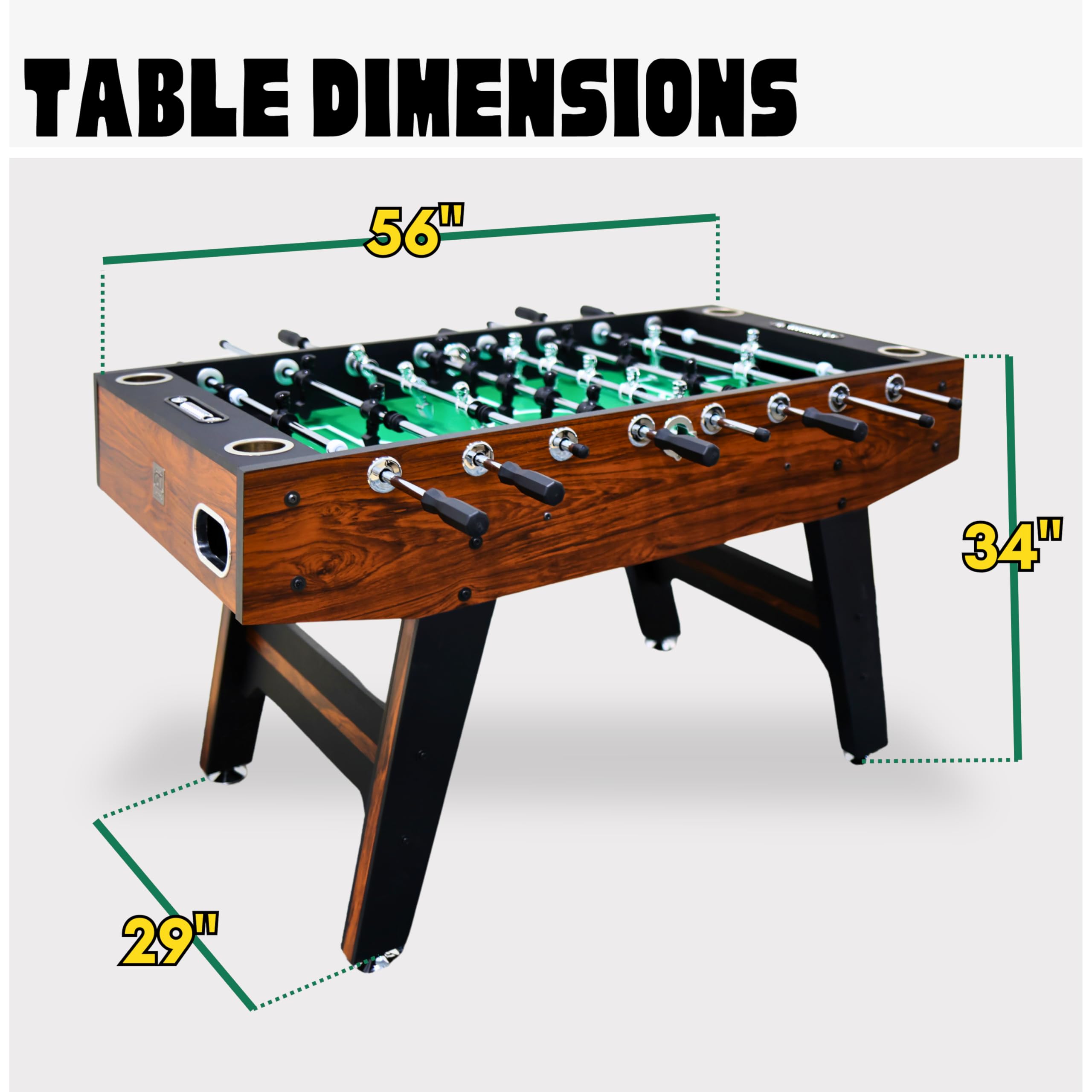 56" Professional Foosball Table