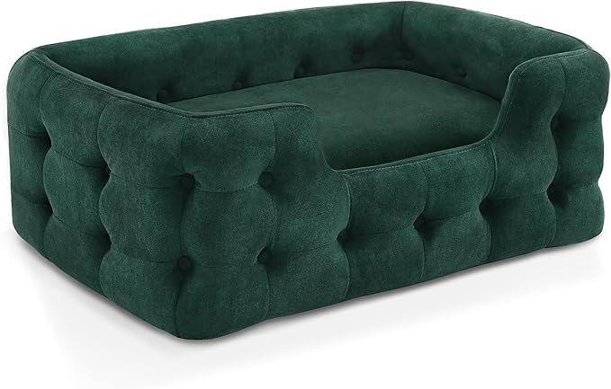 Dog Sofa Bed with Washable Cushion Cover 33 Inches