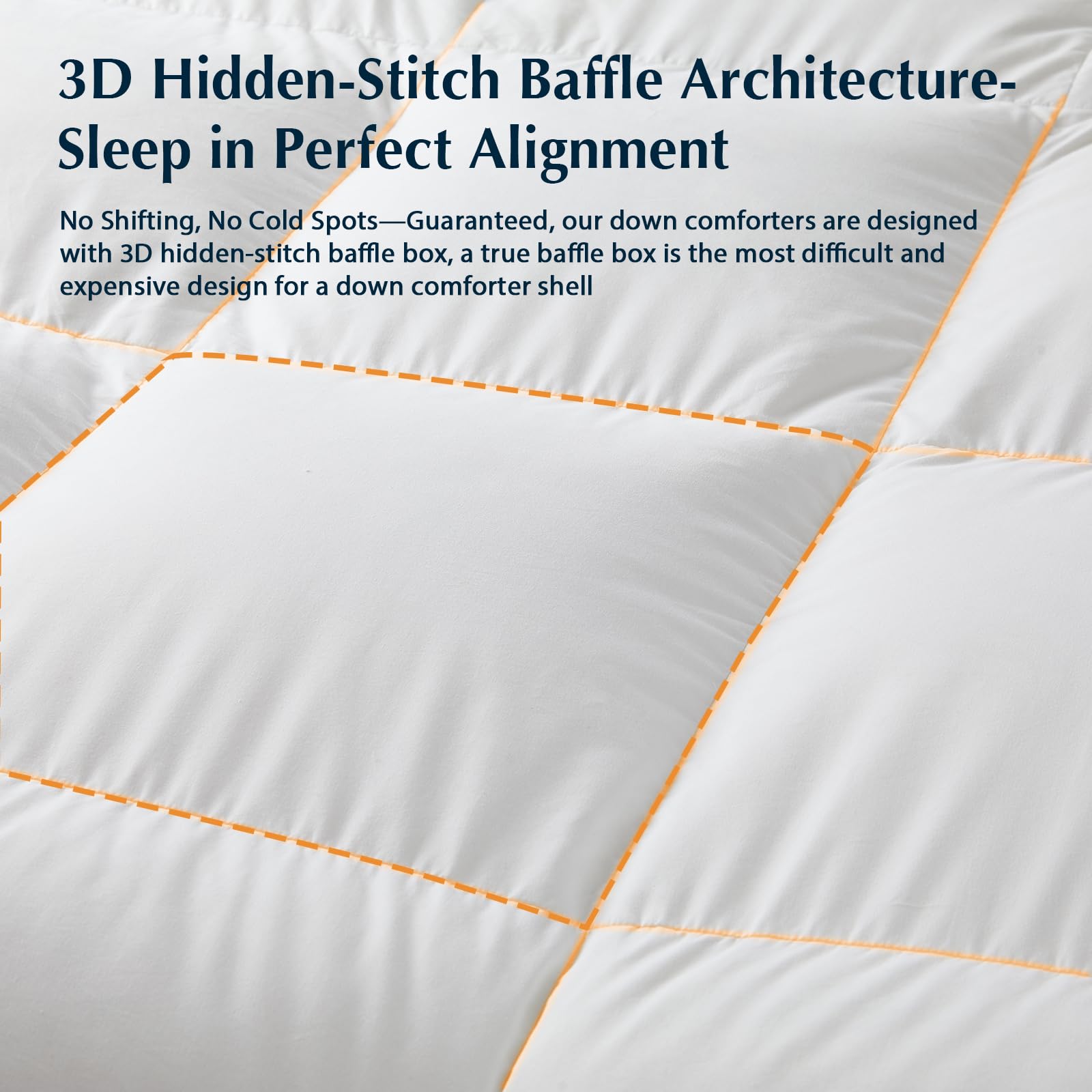 King Size White Goose Down Comforter