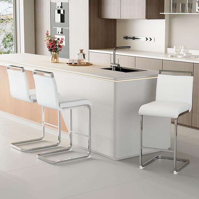Counter Height Bar Stools Set of 3