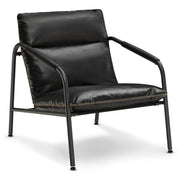Mid-Century Modern Accent Chair with Metal Frame