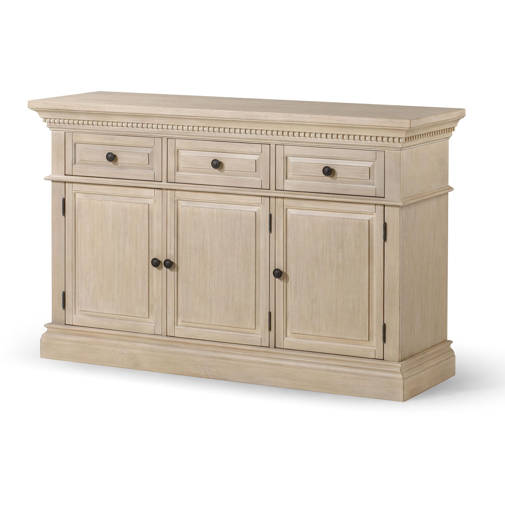 Traditional Wooden Sideboard Buffet Server