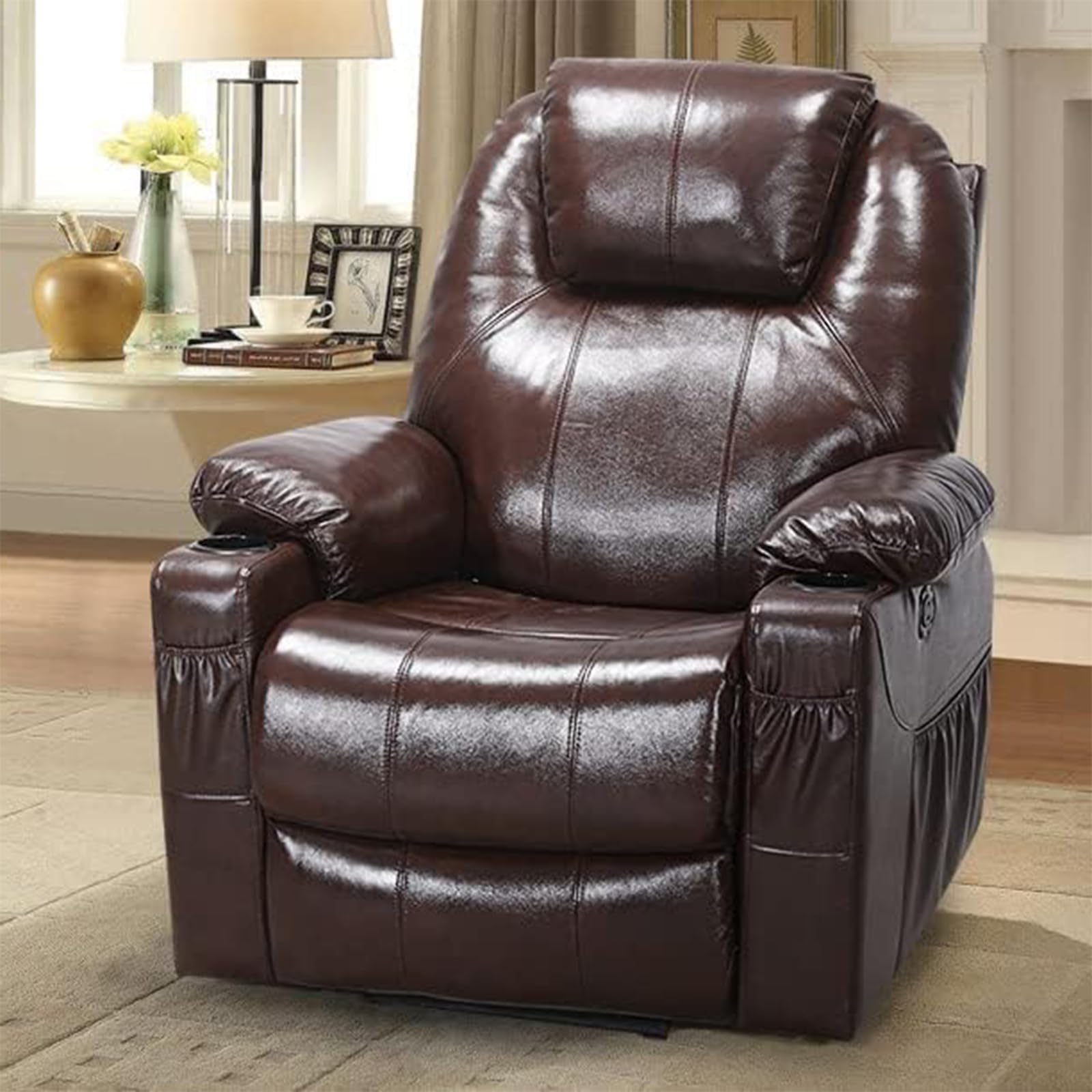 Power Lift Recliner Chair with Heat and Massage
