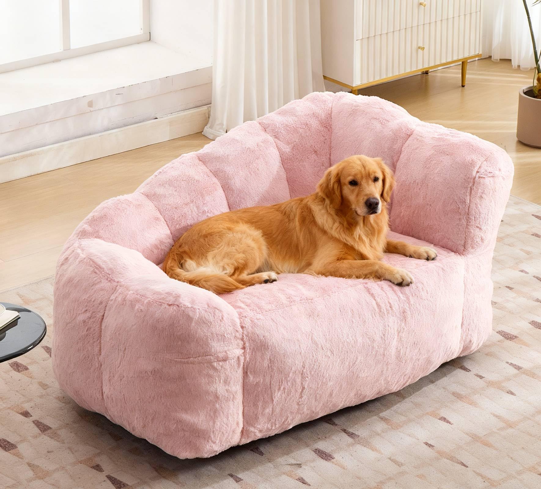 Floral Shaped Pet Sofa for Large Dogs