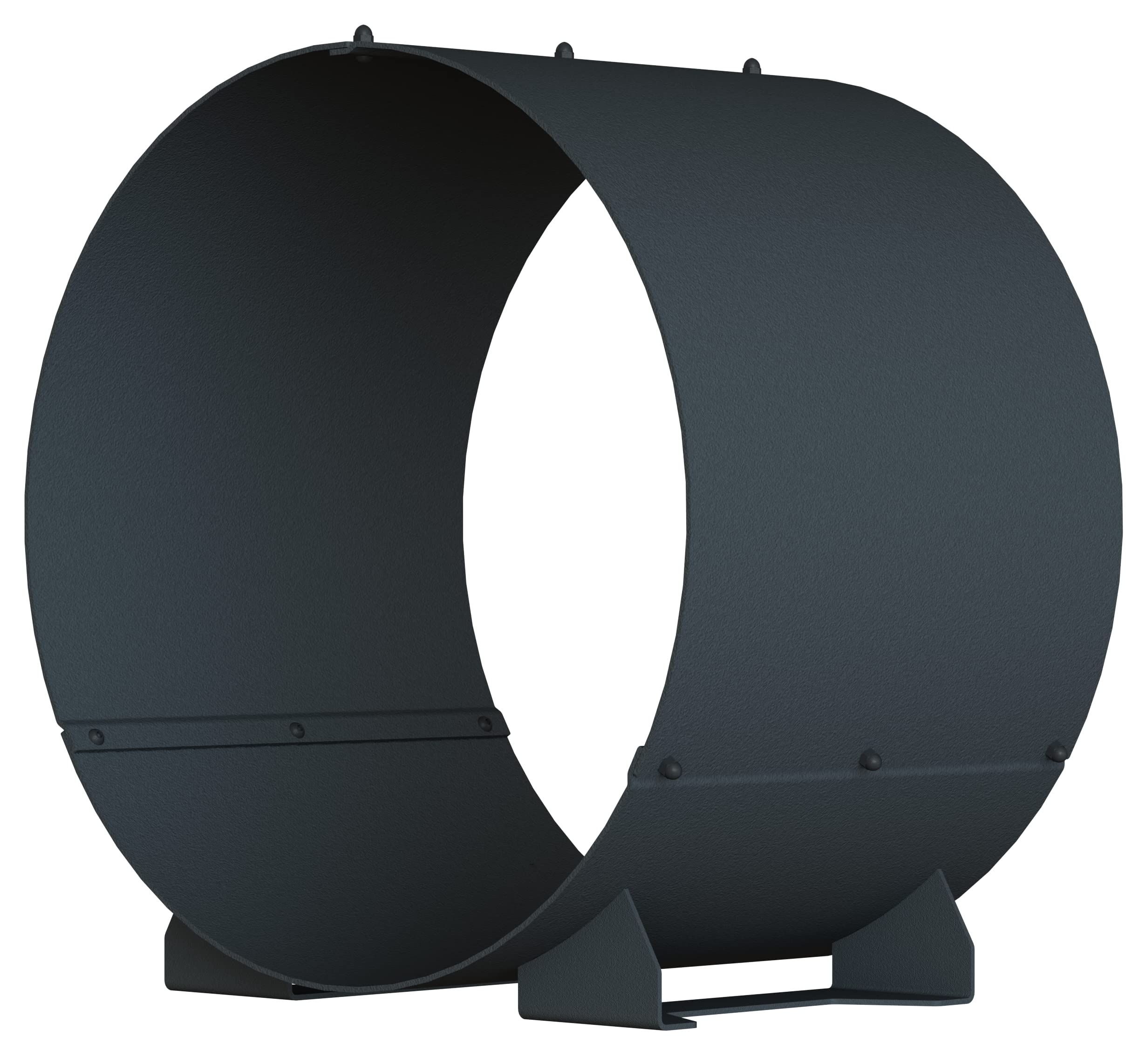 Circular Firewood Rack for Fireplace
