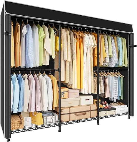 Heavy Duty Closet Organizer with Cover