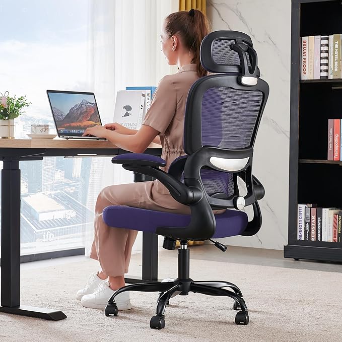 Ergonomic Mesh Office Chair with Adjustable Lumbar Support