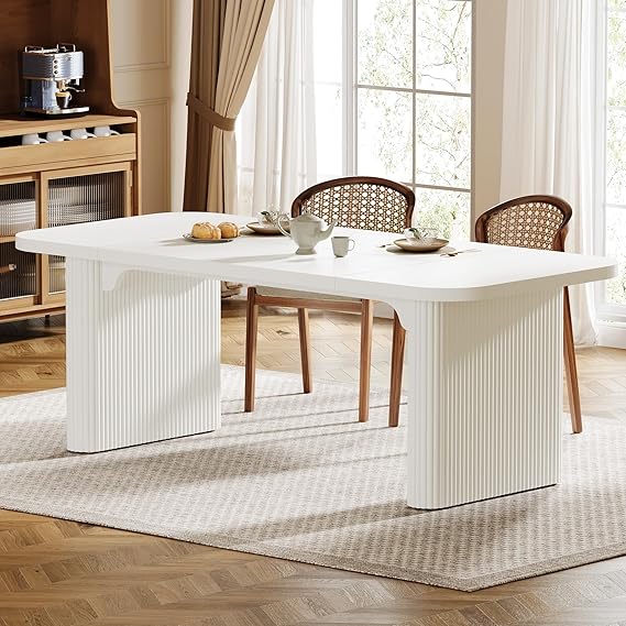 Modern Dining Table for 6 People