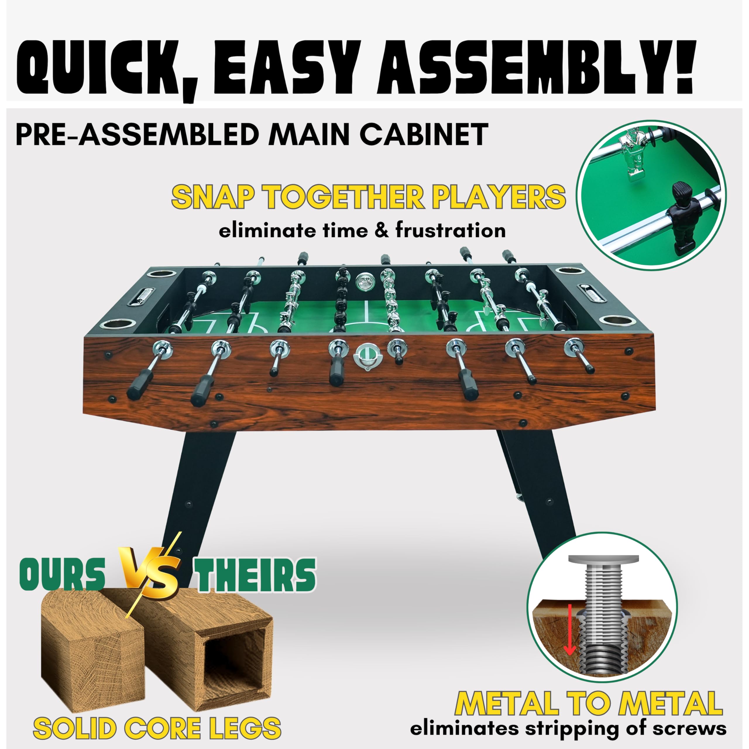 56" Professional Foosball Table